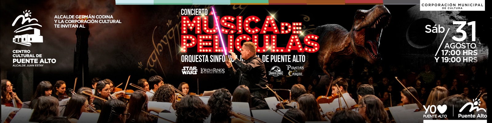 No te pierdas el concierto: “Música de películas”. 